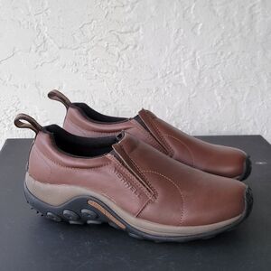 Merrell Men's leather jungle MOC J39817 brown/black slate - size 11